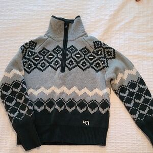 Kari Traa Agnes Zip-Up Wool Sweater